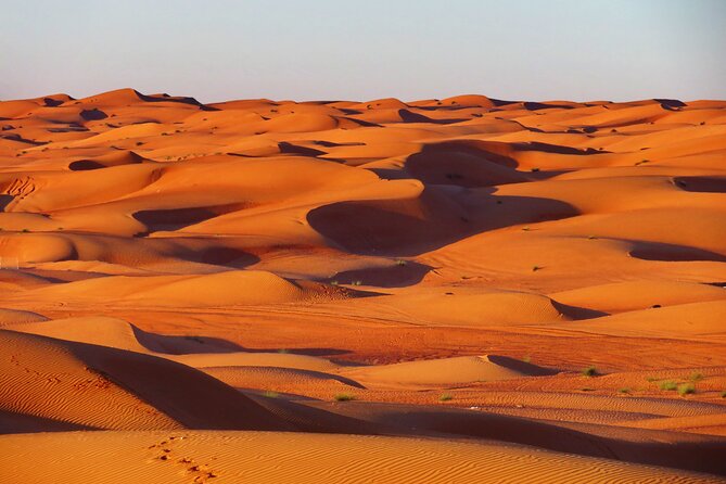 2 Day Private Trip to Two Oasis with Overnight Desert Camping - Muscat to Bimmah Sinkhole: turquoise water early in the day