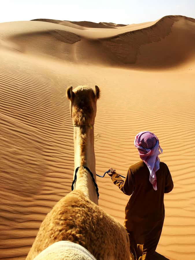 2 Days and 1 Night Private Wahiba Sands Desert with Wadi - Muscat pickup and the road that sets the mood