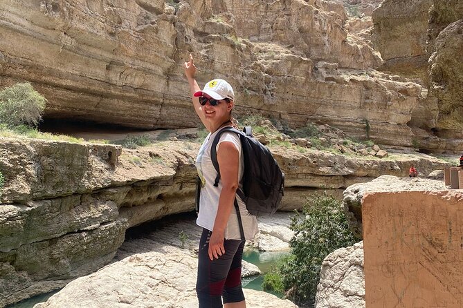 2 Days Private Wadi Shab Tour in Desert Safari - Day 1 From Muscat: Bimmah Sinkhole Quick Stop, Wadi Shab Next