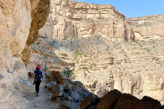 Balcony Walk of Jebal Shams (Highest Peak of Oman) - Quick look at the Balcony Walk at Jebel Shams