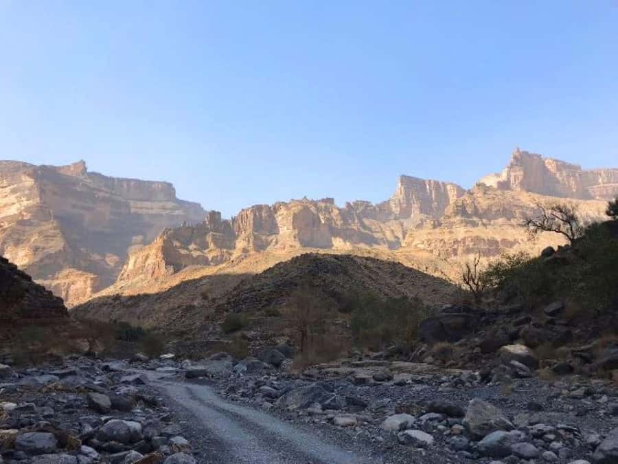 Day Trip to Jabal Shams, Wadi Nakhar, Misfat Al Abriyeen - Jabal Shams and the Grand Canyon of Oman viewpoint