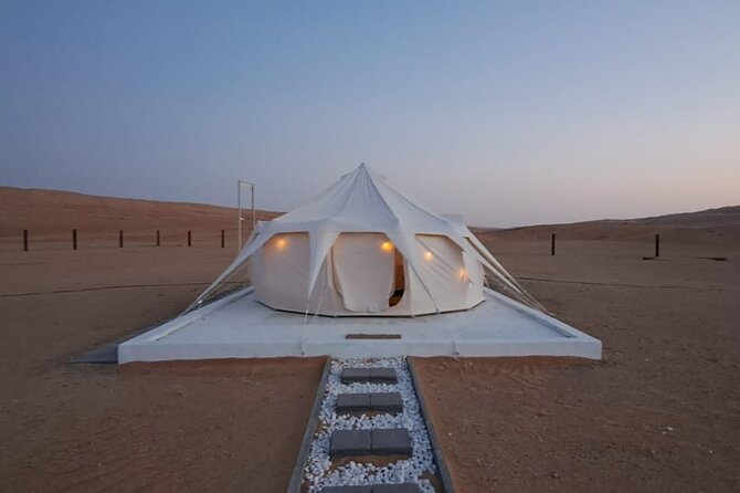 Desert Guided Overnight Camp Tour - Wahiba Sands: 45 minutes of dune driving, then a real camp night