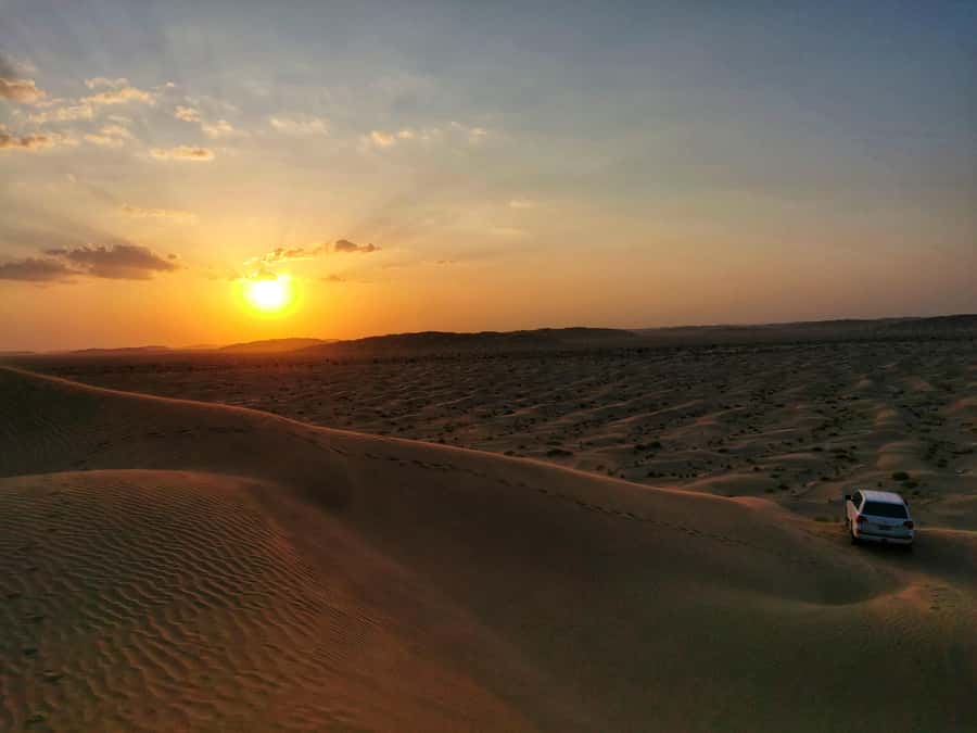 Desert Safari, Sunset & Sand Bashing (Rub Al Khali Desert) - Ubar: walking a lost city tied to the Empty Quarter myth