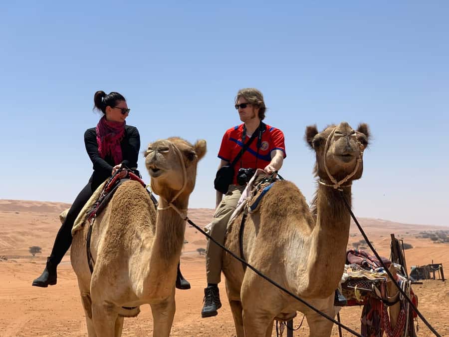 From Muscat: Desert and Wadi Bani Khalid Oasis Full-Day Tour - Camel ride option for a Bedouin-style taste of desert life