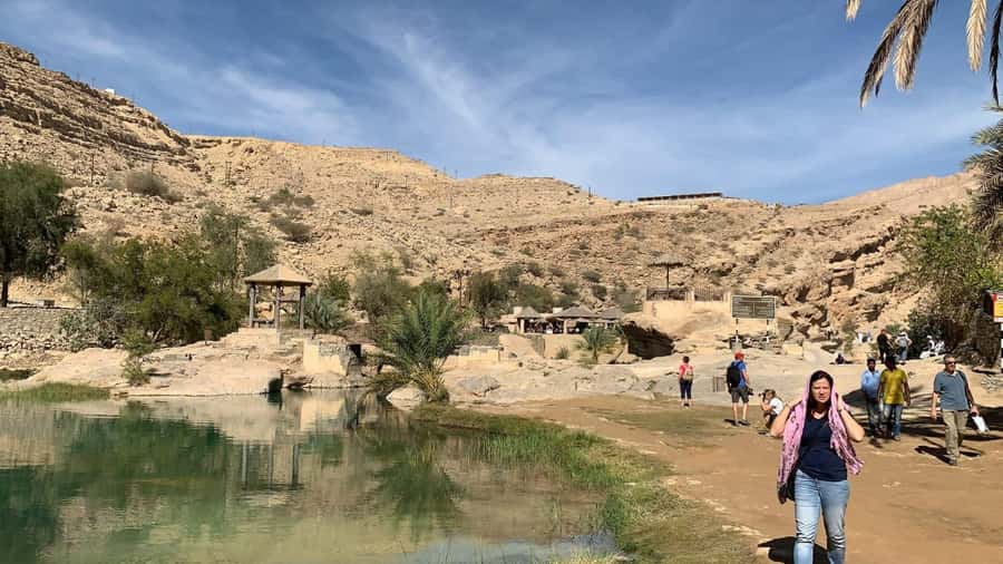 From Muscat: Desert and Wadi Bani Khalid Oasis Full-Day Tour - Wahiba Sands dune bashing and the sunset timing