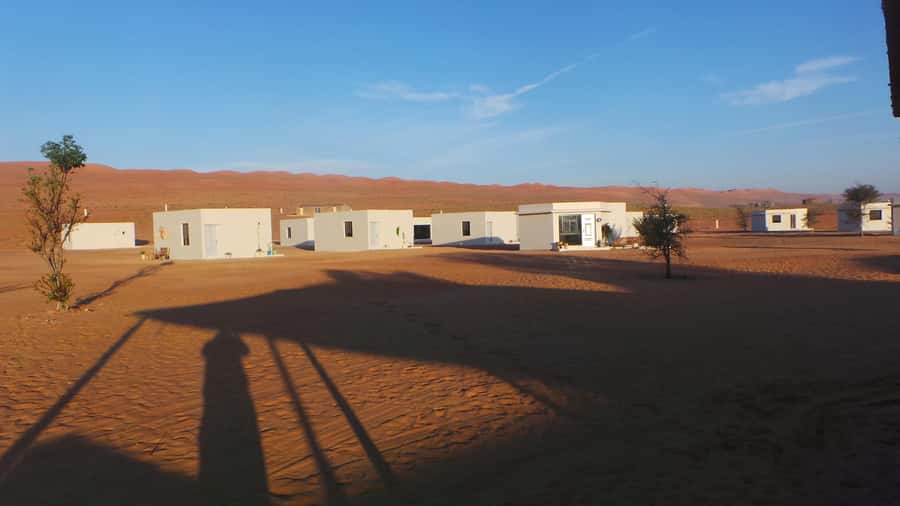 From Muscat: Guided Overnight Desert Camp Tour - Day 2: sunrise view, breakfast, and the Wadi Bani Khalid oasis swim