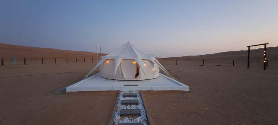 From Muscat: Guided Overnight Desert Camp Tour - Wadi Shab vs Wadi Bani Khalid: two wadis, two different moods