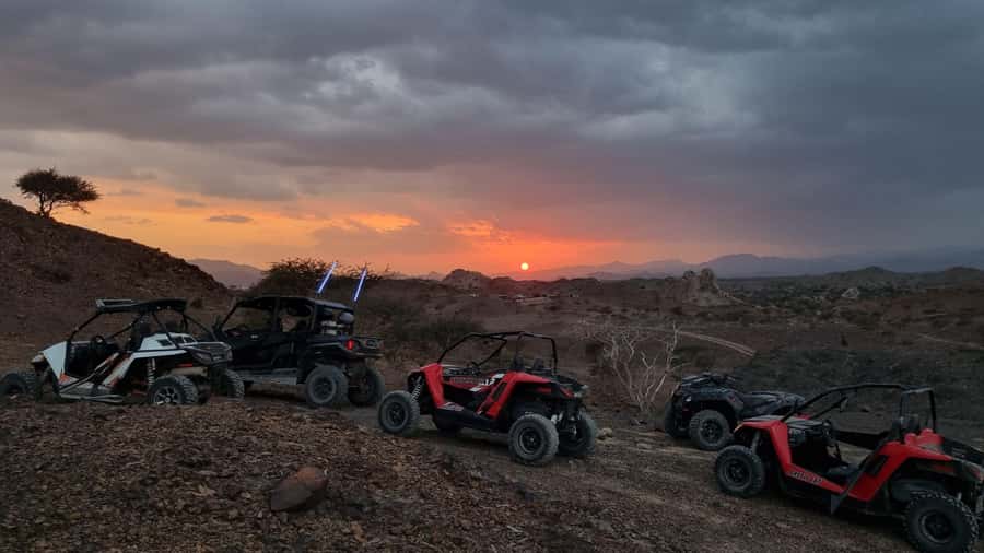 From Muscat: Self-Drive ATV Adventure in Wadi Al Rak - Learning to drive, without a license, on real rugged terrain