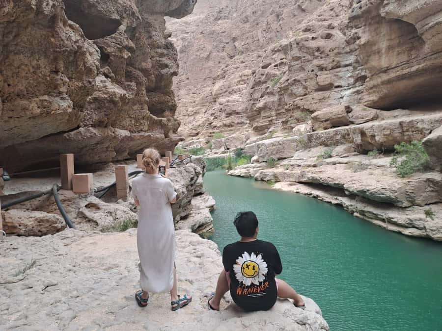 From Muscat: Wadi Shab Expedition - Bimmah Sinkhole, a short stop with big visual impact