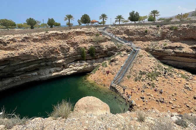 Full Day Private Tour to Wadi Shab and Bimmah Sinkhole - Getting There From Muscat: Private Pickup That Actually Makes the Day Easier