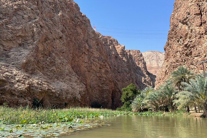 Full Day Private Tour to Wadi Shab and Bimmah Sinkhole - Bimmah Sinkhole: A 50m-Wide Water World You Reach by Stairs