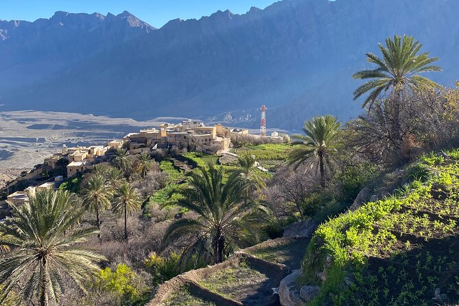 Full Day Tour from Wakan to Jebel Akhdar Trekking - The 9-kilometer climb through terraced fields to Towr of Wakan