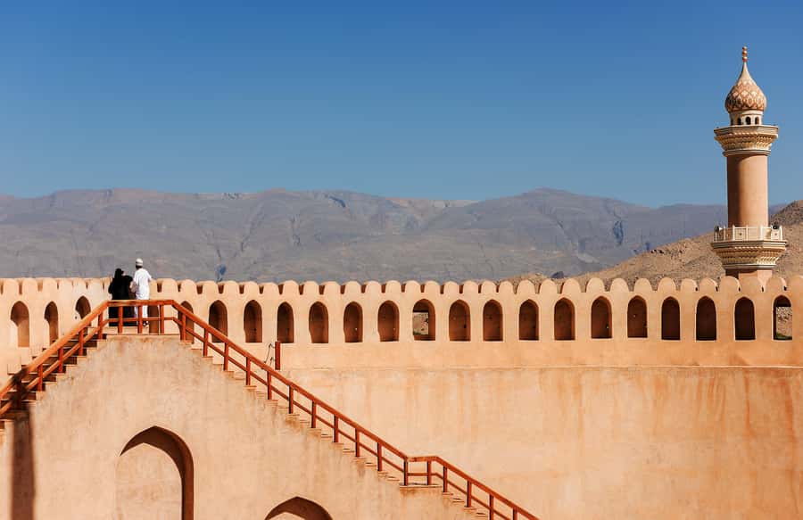 Full-Day Tour in Oman: Enchanting Forts of Nizwa and Jabreen - Nizwa Fort and the Circular Cannon Tower, built to impress from every angle