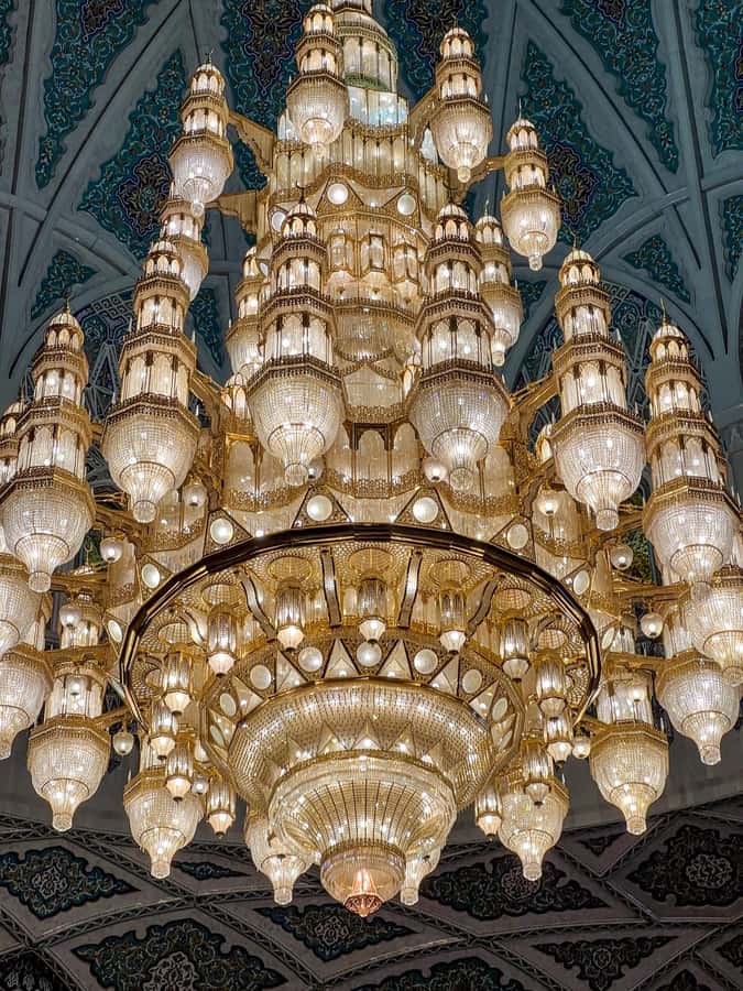 Guided Walking Tour of Sultan Qaboos Grand Mosque in Muscat - The Five Minarets and 50-Meter Dome, Where Symbol Meets Sight