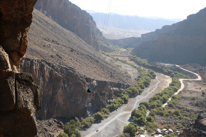 Half-Day Private Experience in Tanuf Arch - The Longest Swing in Oman, Plus the Free-Air Feeling
