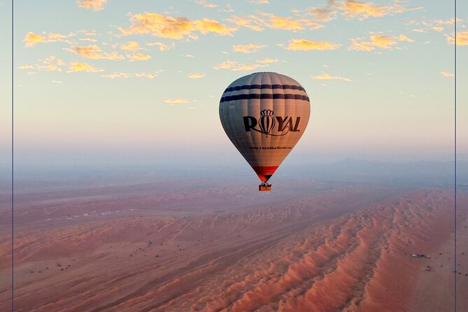 Hot Air Balloon Tour at Wahiba Sands - Comfort on the ground: vehicle, tea, snacks, and water