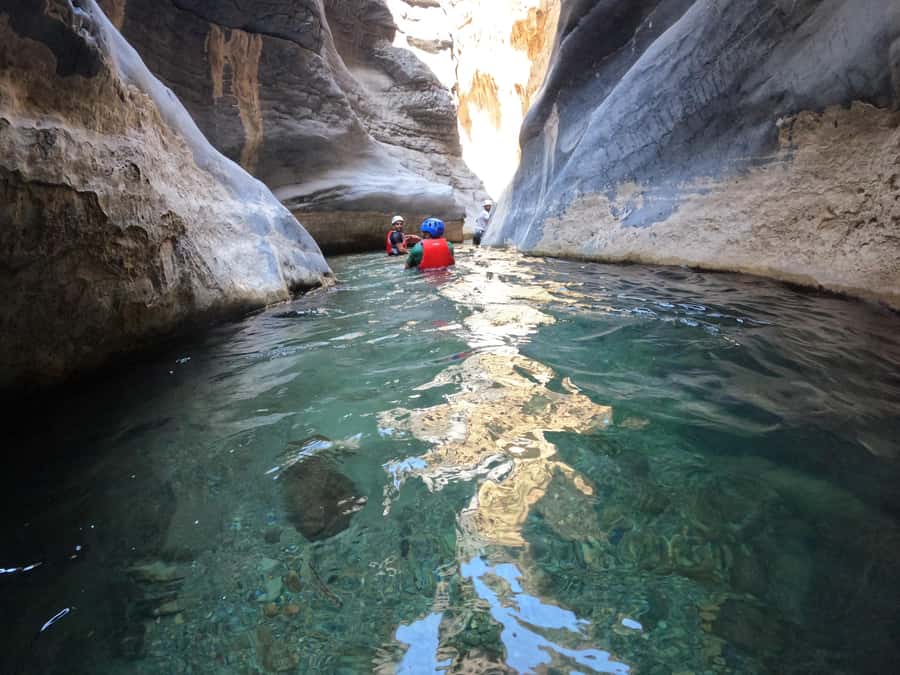 Jebel Shams: Full Day Adventure Tour through Snake Canyon - Rock jumps and canyon swims: the adrenaline hits in short bursts