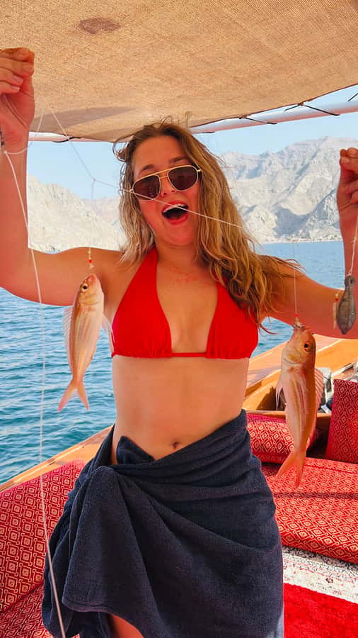 Khasab Musandam |Telegraph Island |Dhow Cruise | Dolphins - Lunch on Board, Soft Drinks Unlimited, and Real-Time Energy