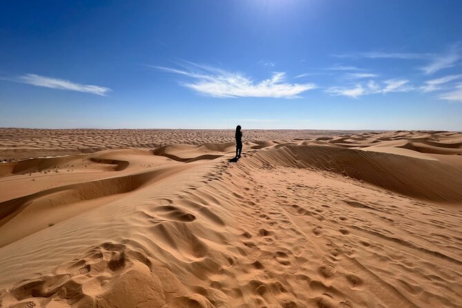 Magical Night Stay in Rub Al Khali Empty Quarter Desert Salalah - Day 2 wake-up in the dunes: morning light is the payoff