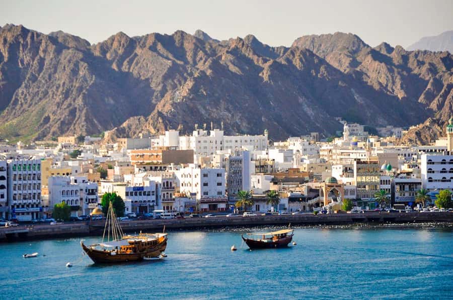 muscat city tour with pick up SMALL GROUP 7 PEOPLE MAX - Sultan Qaboos Grand Mosque: Sandstone, Carpet, and a Chandelier You Feel in Your Chest