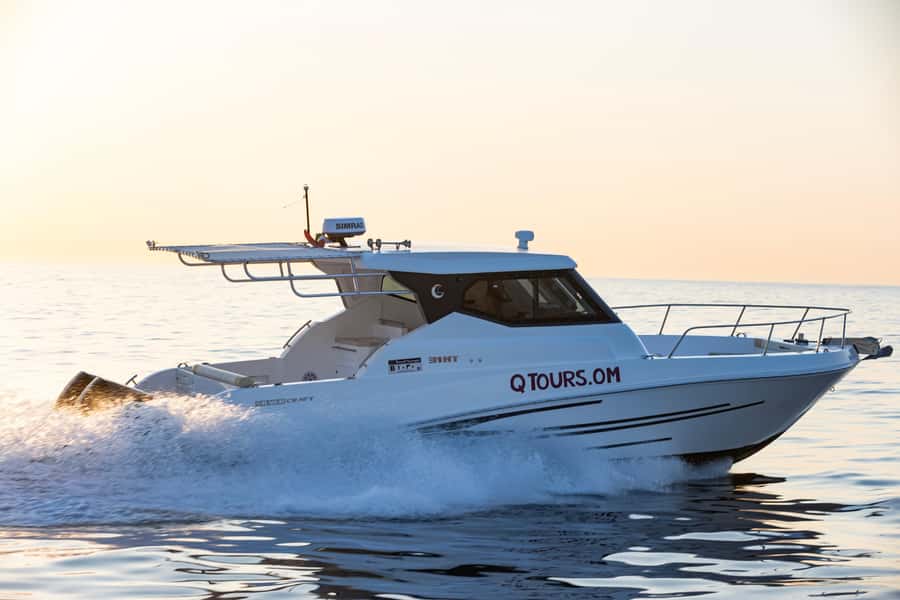 Muscat: Daymaniyat Islands Private Boat Tour with Snorkeling - The sail for dolphins, sea sounds, and wildlife time