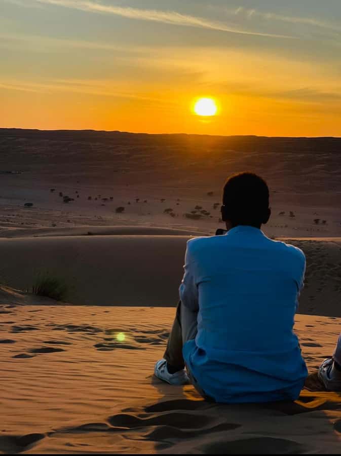 Muscat: Desert Sunset &Wadi Bnai Khalid Full-Day Tour+Lunch - From Muscat to the Sharqiya Sands and Back, With Real Time at Both Stops