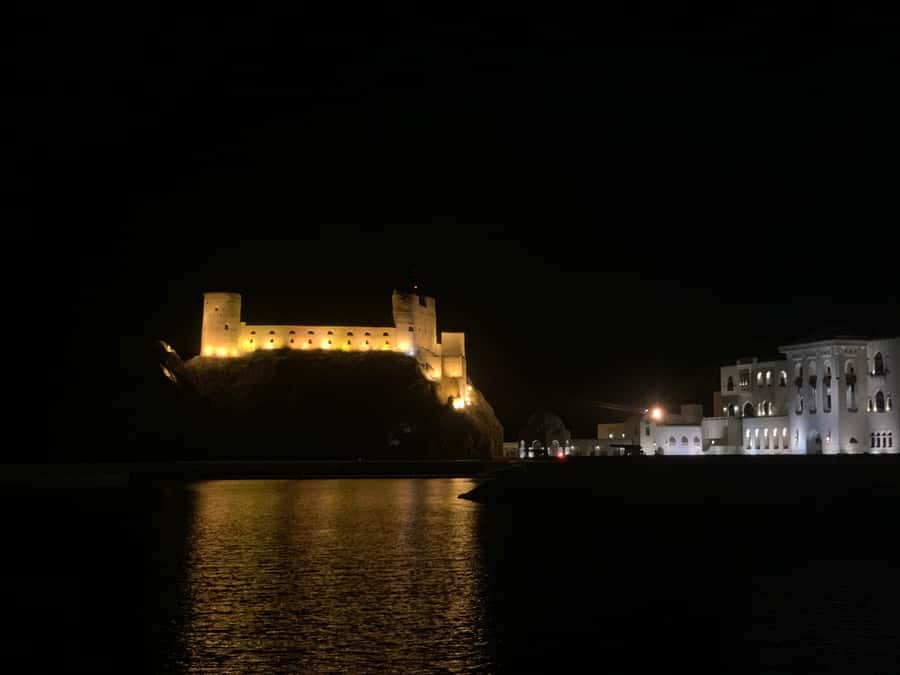 Muscat: Evening Group City Guided Tour with Free Dinner - Royal Opera House and the quick arts and crafts market stop