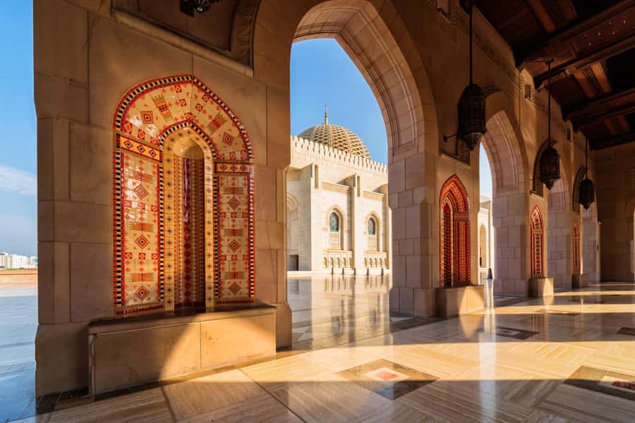Muscat: Half-Day Sightseeing Essentials Tour and Audio Guide - Sultan Qaboos Grand Mosque: photo stop plus strict dress code