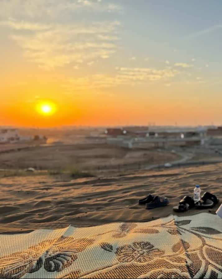 Muscat:Optional Quad Bike with Sunset Watching, Pickup&BBQ - Quad Bike, Sunset, and Indoor Skiing: the real appeal of this Muscat contrast day