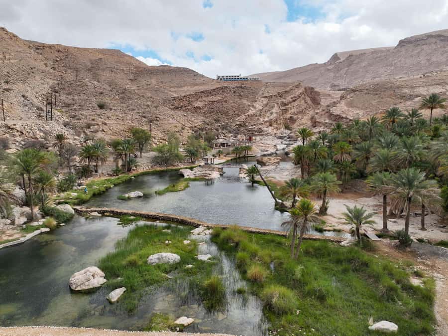 Muscat: Wadi Bani Khalid & Sunset at Wahiba Sands - Local Restaurant Lunch Break: Included, Simple, and Convenient