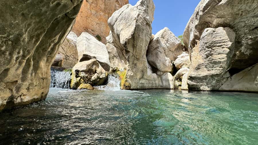 Muscat: Wahiba Desert and Wadi Bani Khalid Guided Group Tour - Wadi Bani Khalid: Pools, Hiking Paths, and What Swimming Actually Means