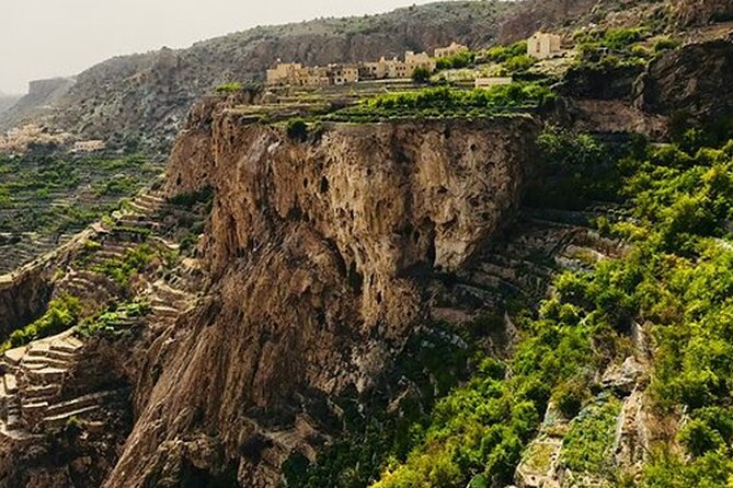 Nizwa & Jabel Akhder (Sharing) - Saiq Plateau village views and the terraced gardens