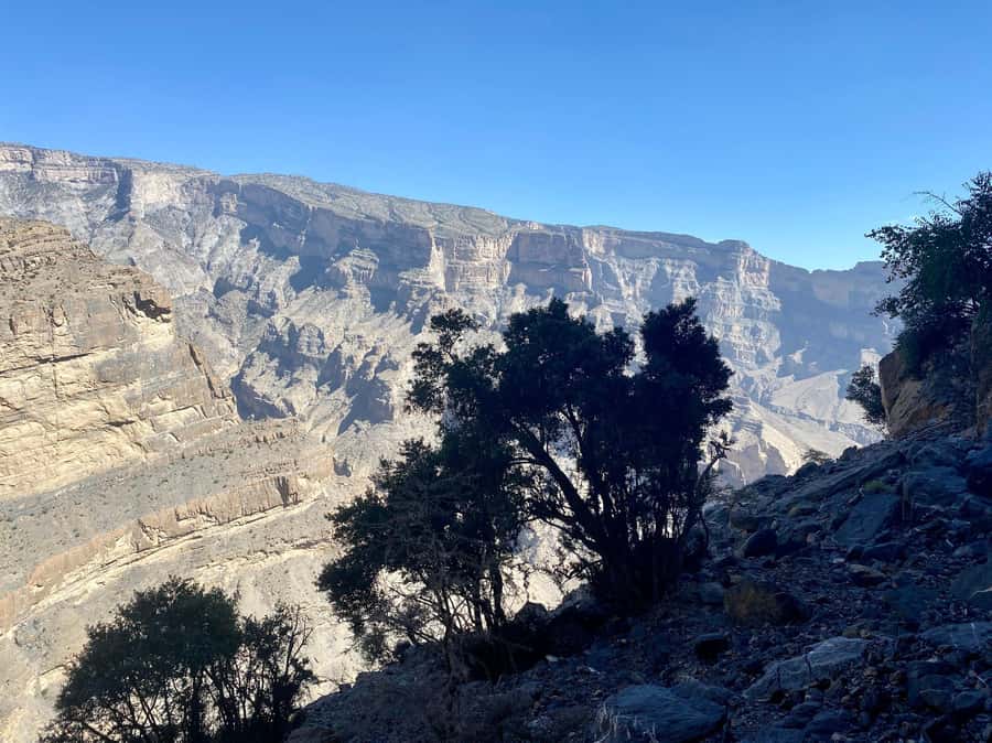 Nizwa: Jebel Shams Balcony Walk and Via Ferrata Adventure - Jebel Shams first stop: viewpoints, altitude, and what to watch for