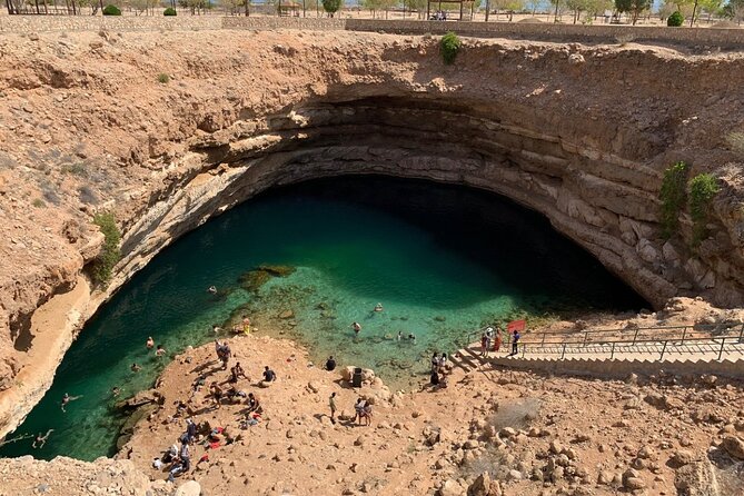 Private 2 Day Wadi Shab and Bimmah Sinkhole Tour - Wadi Shab: the hike up, the pool-to-pool swim, and the cave finale
