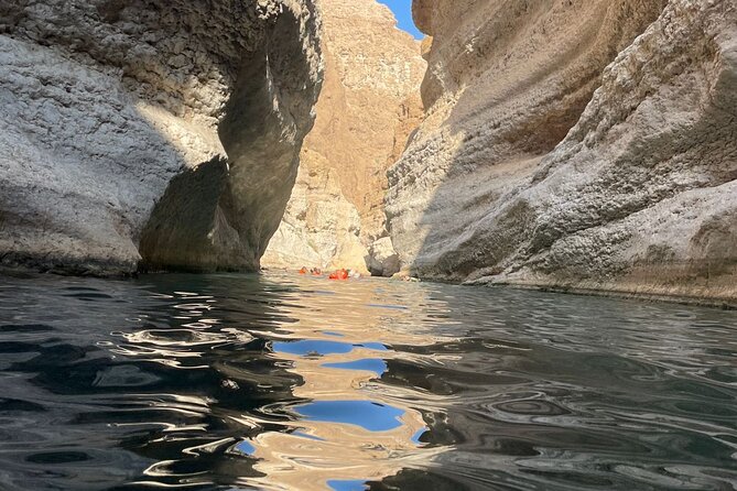 Private Full- Day Wadi Shab-Bimmah Sinkhole-Fins Beach Tour - Wadi Shab: the canyon walk, boat ride, pools, and the keyhole cave swim
