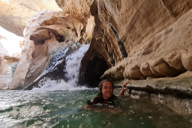 Private Wadi Shab - Bimmah Sinkhole - White Sand Beach - Full Day Tour - When Weather Changes Plans at Wadi Shab