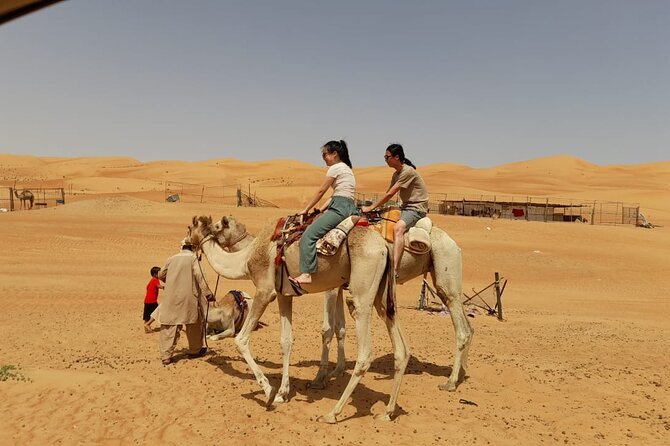 Private Wahiba Sand Desert and Wadi Hawar - Full Day Tours - Camel ride and timing: decide if it is worth your energy