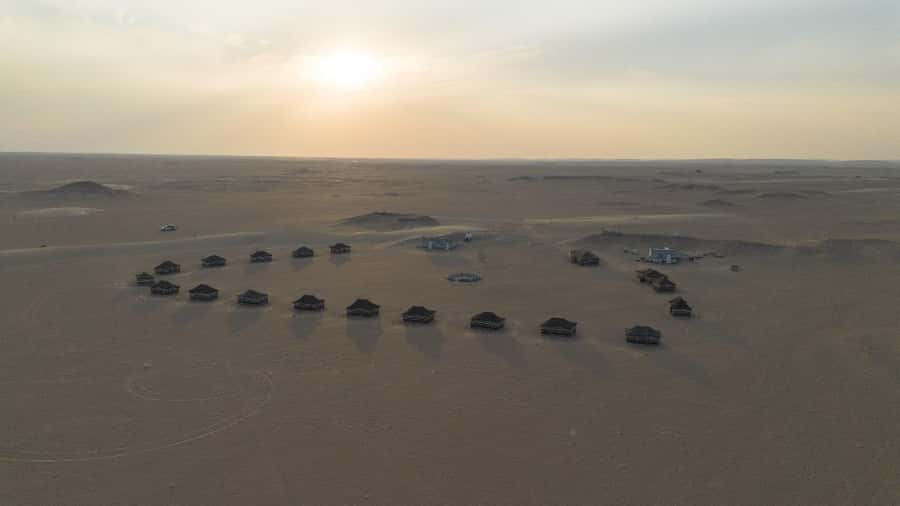 Salalah: Bedouin Tent Night Stay in Desert + Sunset Safari - Dune bashing, sandboarding, and sunset setup in the dunes