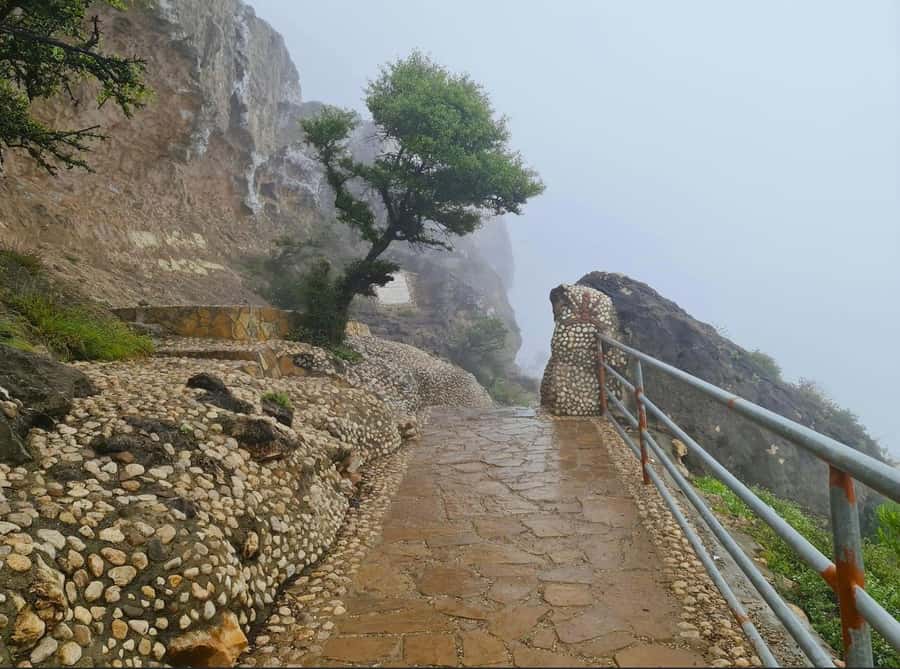 Salalah: Half-Day Guided Tour to Wadi Darbat & Mount Samhan - Mount Samhan Summit Views: Jabal Samhan Nature Reserve From High Up