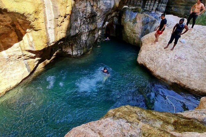 Sinkhole, Fins & Wadi Tiwi Explorer: Swim, Hike & Scenic Views - The 4WD drive and the guide factor (hello, Yousef)