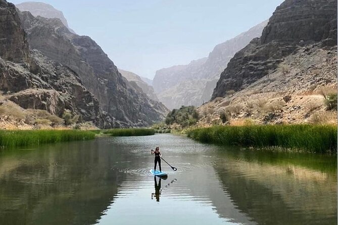Wadi Arbeieen Tour - Walking the canyon plantations to the main pool