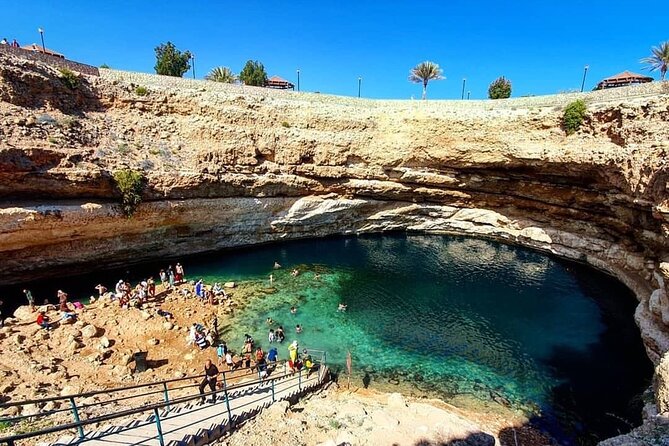 Wadi Shab and Bimmah Sinkhole Private Day Trip+Lunch - Wadi Shab: Easy-Walk Canyon Time, Picnic Break, and Clear Pools