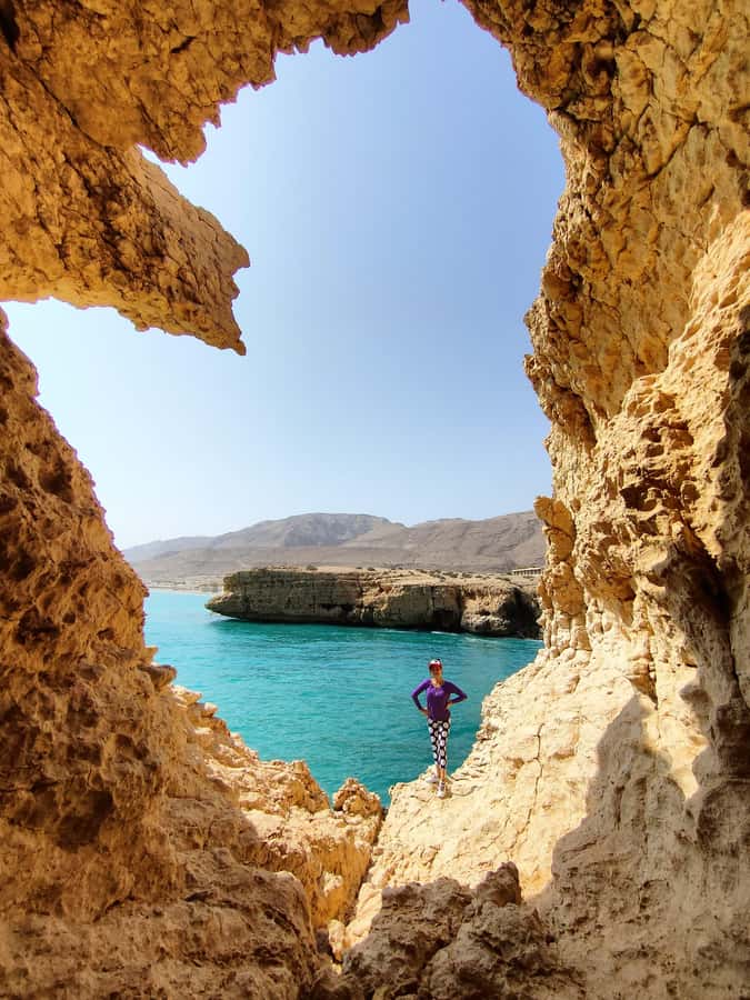 Wadi Shab &Bimmah Sinkhole &Heart shaped Cave &Pebble Beach - Timing From Muscat: What a 7:00 Departure Feels Like