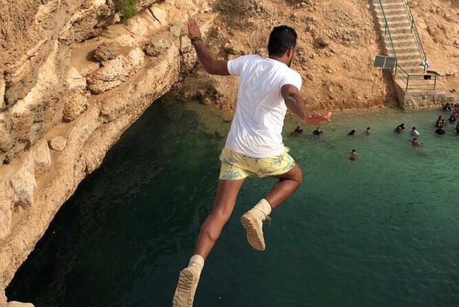 WADI SHAB - Muscat, Oman - A Muscat day that stacks wadi pools, beach sand, and sinkhole water