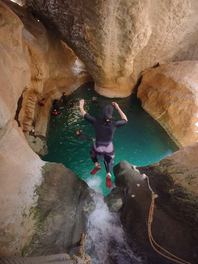 Wadi Shab Parking Meet the Local Guide for Self drivers - The short boat ride that sets the tone for the canyon