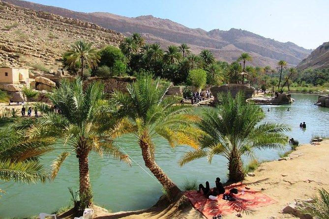 Wahiba Sands Safari with Wadi swimming and Camelride - Wahiba Sands and Wadi Bani Khalid in one long, easy day