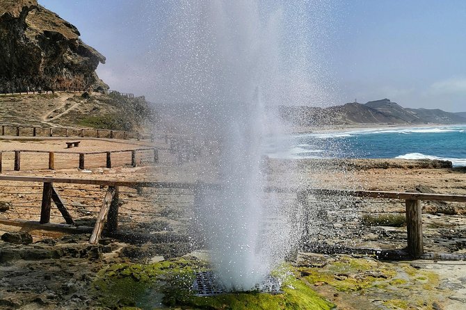 West Salalah, Al Mughsail Beach, White Beach, Frankincense Tree (Half day Tour) - Stop 1 at Al Mughsail Beach: white sand, cliffs, and photo angles