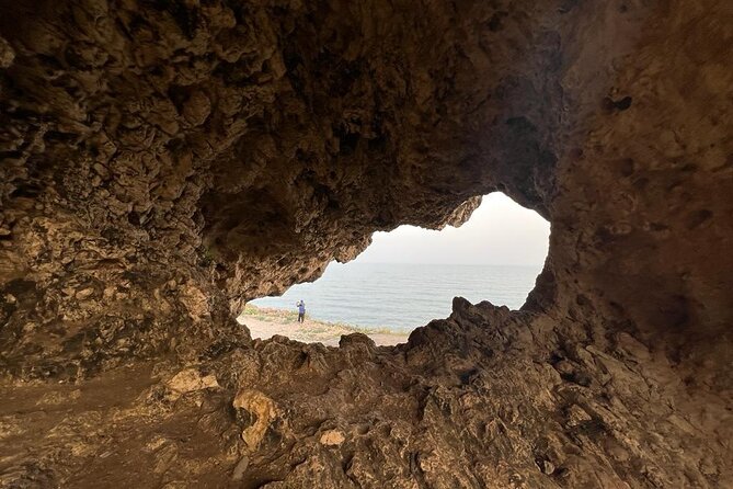 West Salalah Tour - Caribbean of Orient - Fazayah Beach with City - Afoul Beach photo stop, then Marneef Cave blowholes in Khareef season